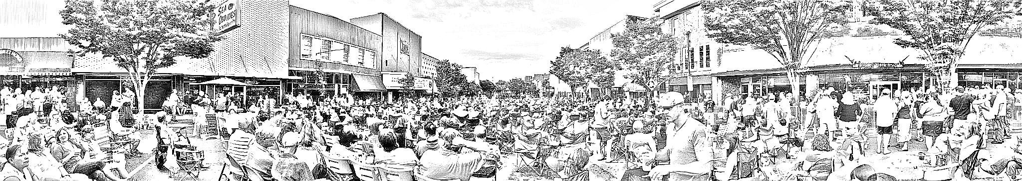 Charcoal sketch graphic